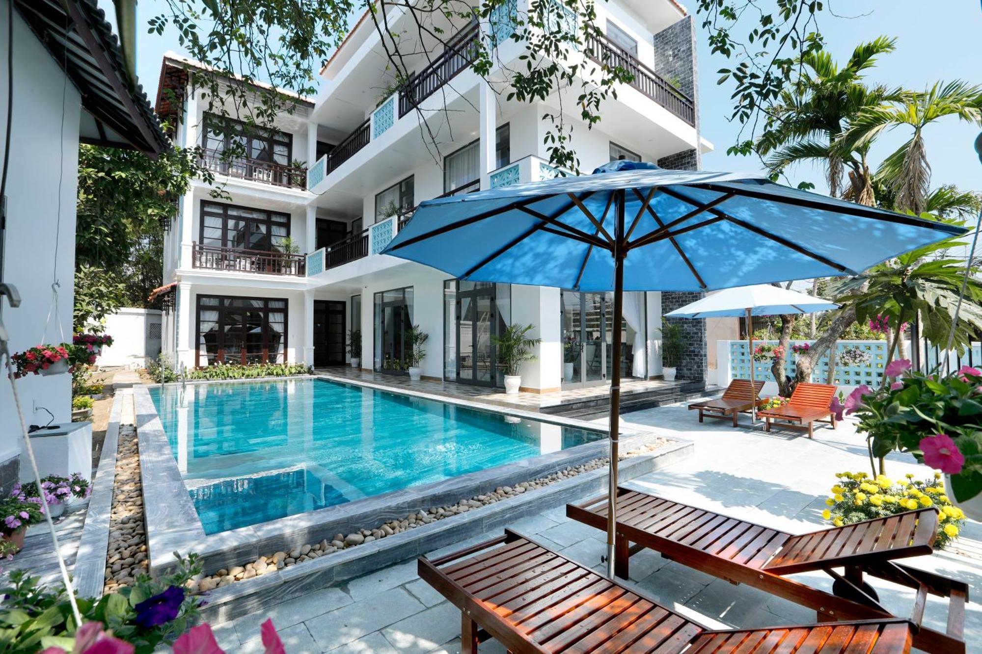 Tropical Garden & Pool Villa ฮอยอัน ภายนอก รูปภาพ